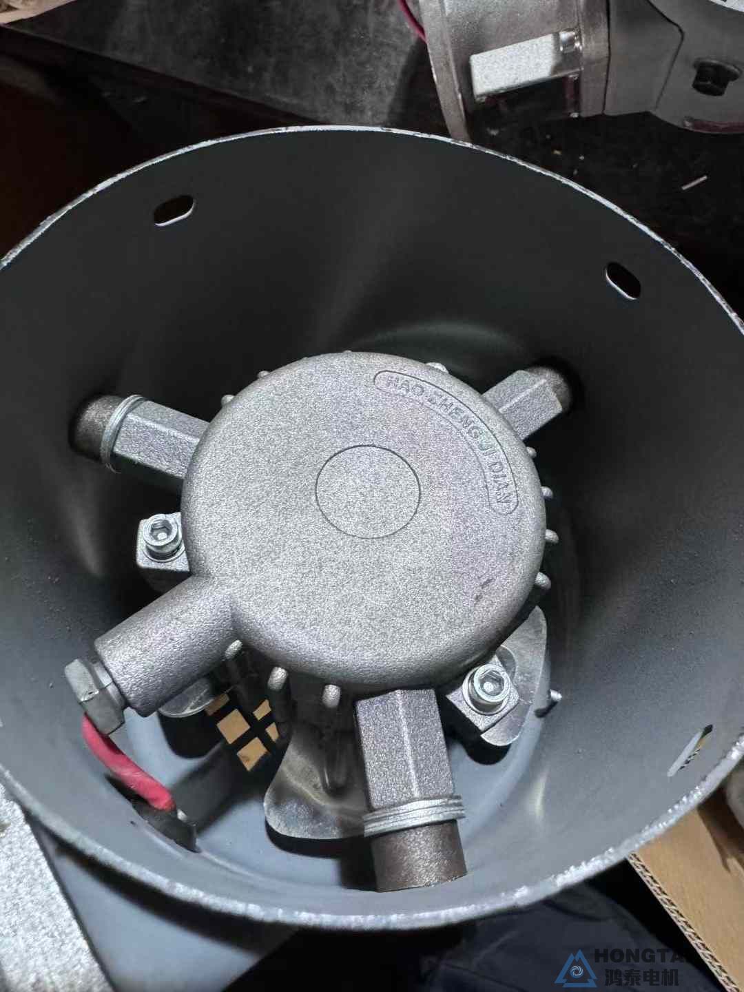 YE2-3552-2电机配低噪音风机