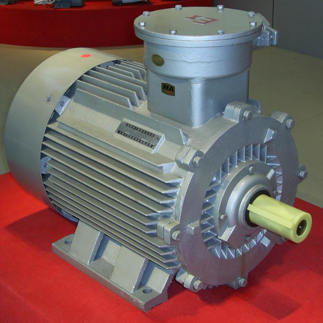 YE2-3552-2防爆电机45°角实拍